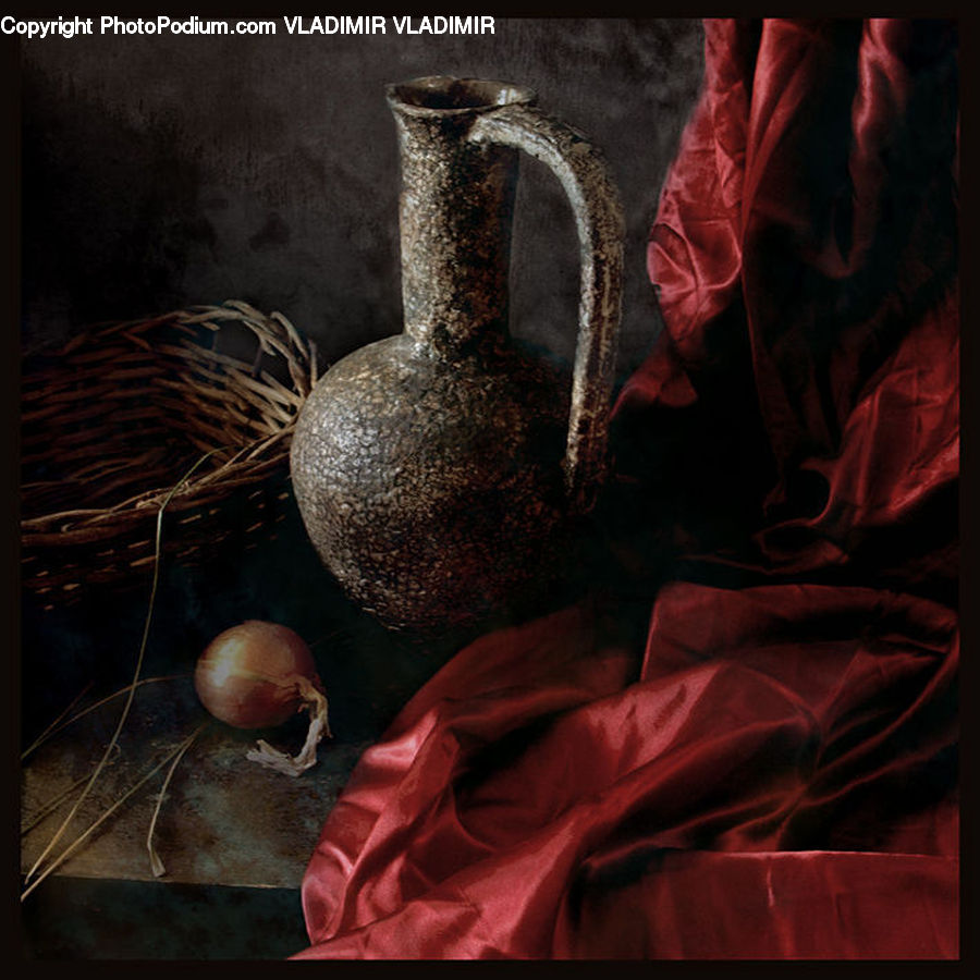 Onion, Produce, Shallot, Vegetable, Jug, Pitcher, Water Jug