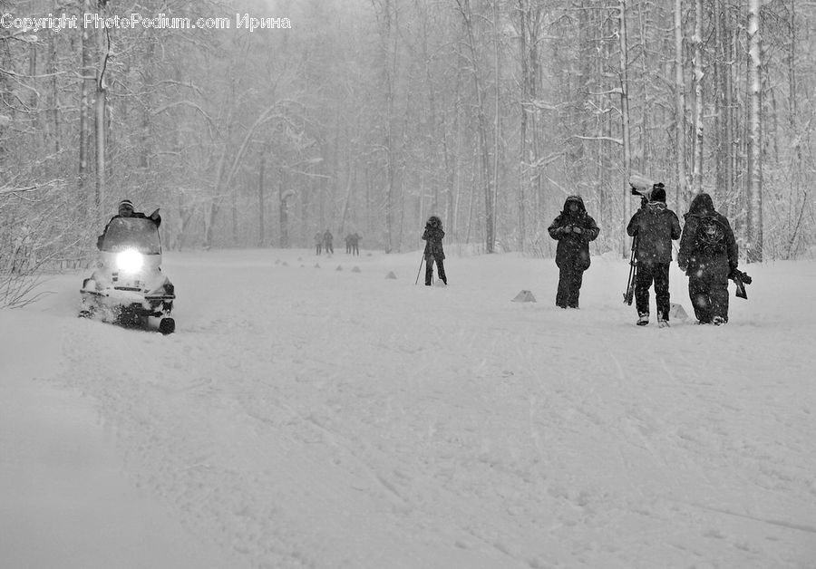 Ice, Outdoors, Snow, Blizzard, Weather, Winter