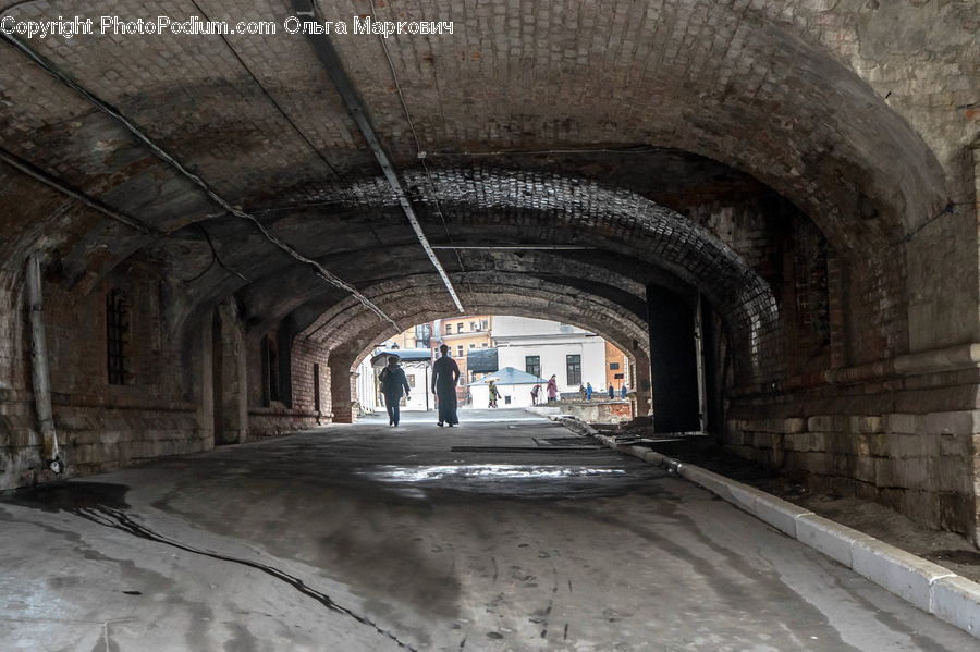 Tunnel, Corridor, Crypt, Bunker