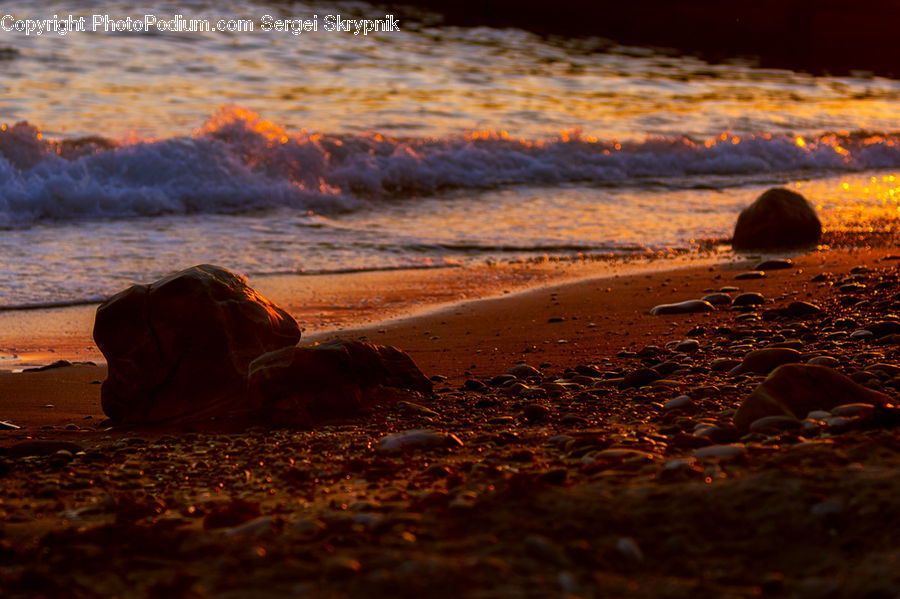 Dawn, Dusk, Sky, Sunrise, Sunset, Beach, Coast