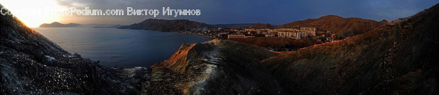 Coast, Outdoors, Sea, Water, Cliff, Rock