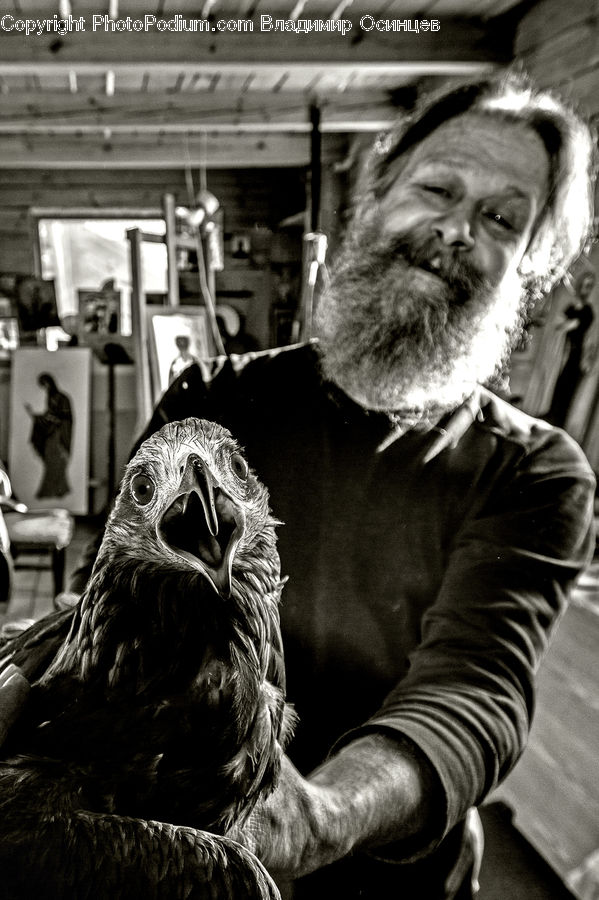 People, Person, Human, Beak, Bird, Alien, Portrait