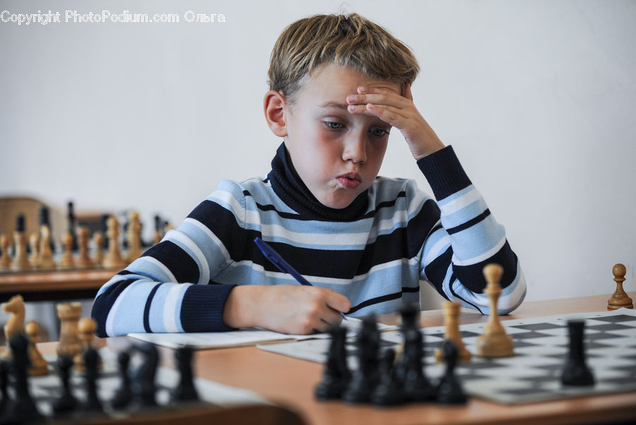 Human, People, Person, Chess, Game