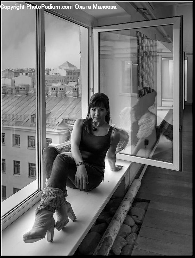 People, Person, Human, Female, Portrait, Selfie, Footwear