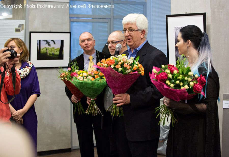 People, Person, Human, Plant, Potted Plant, Flower, Flower Arrangement