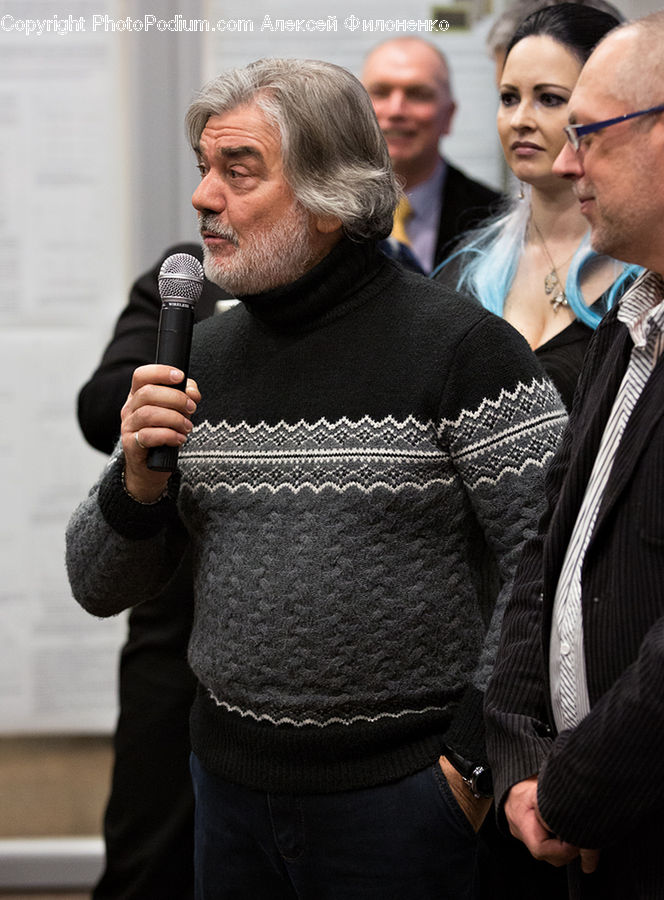People, Person, Human, Cardigan, Clothing, Sweater, Blonde