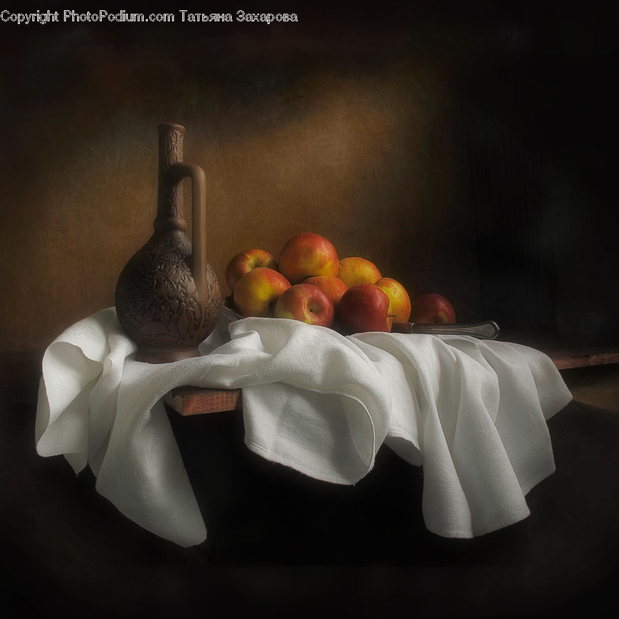 Apple, Fruit, Peach, Citrus Fruit, Grapefruit, Bowl, Food