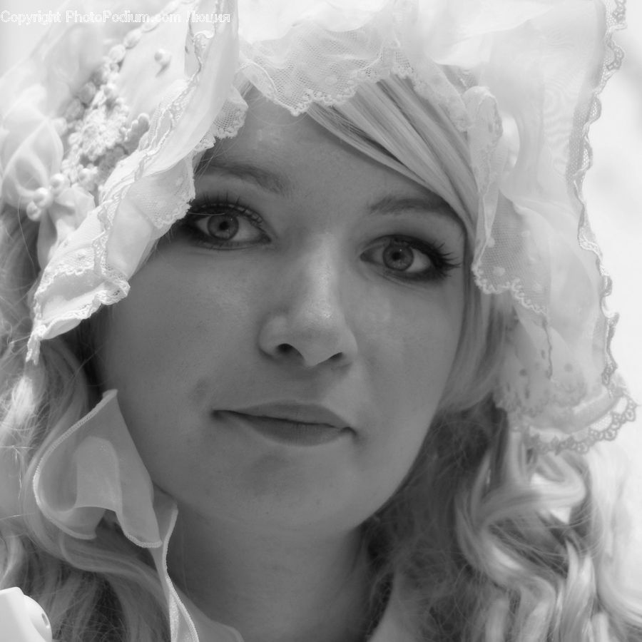 Human, People, Person, Bonnet, Hat, Female, Portrait