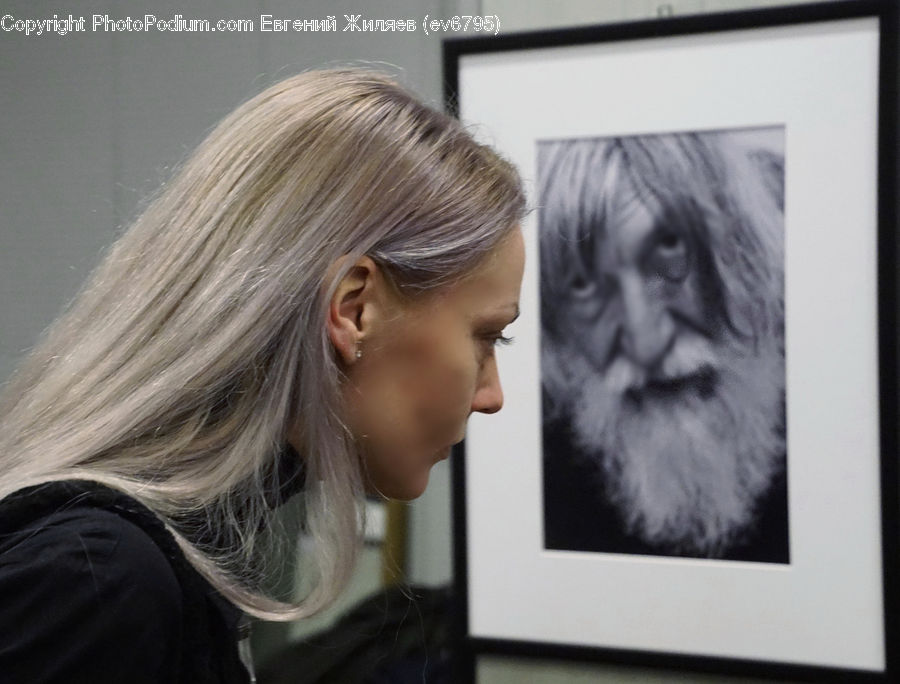 People, Person, Human, Blonde, Female, Woman, Art