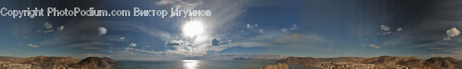 Azure Sky, Cloud, Outdoors, Sky, Cumulus, Sea, Water