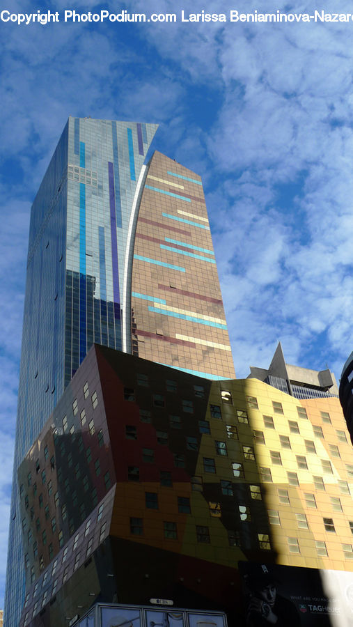 Building, Architecture, City, Downtown, High Rise, Skyscraper, Urban