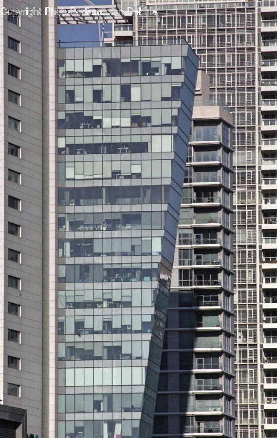 Architecture, City, Downtown, High Rise, Skyscraper, Building, Housing