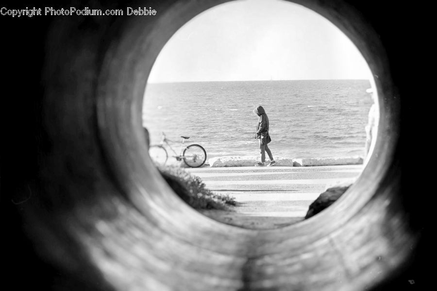 Hole, Porthole, Window, Outdoors, Sea, Water