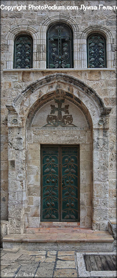 Rock, Building, Architecture, Housing, Monastery, Ruins, Church