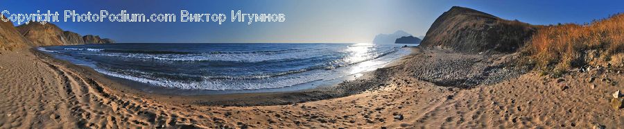 Beach, Coast, Outdoors, Sea, Water, Sand, Soil