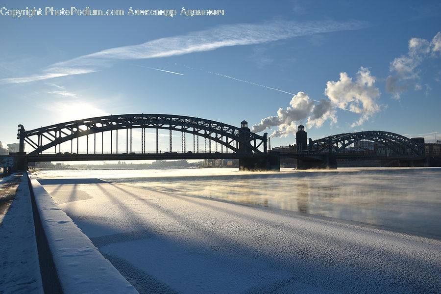 Arch, Arch Bridge, Bridge, City, Downtown, Metropolis, Urban