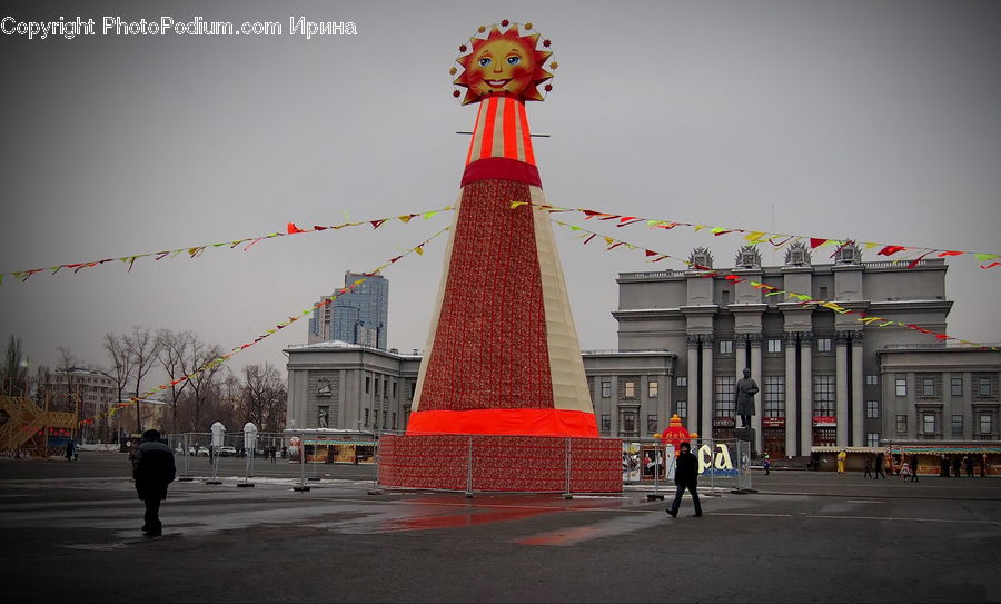Cone, Beacon, Building, Lighthouse, Water Tower, Architecture, Downtown