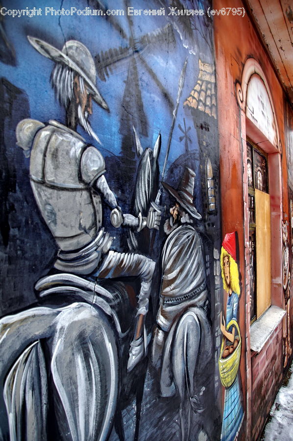 Art, Mural, Painting, Graffiti, Wall, Architecture, Cathedral