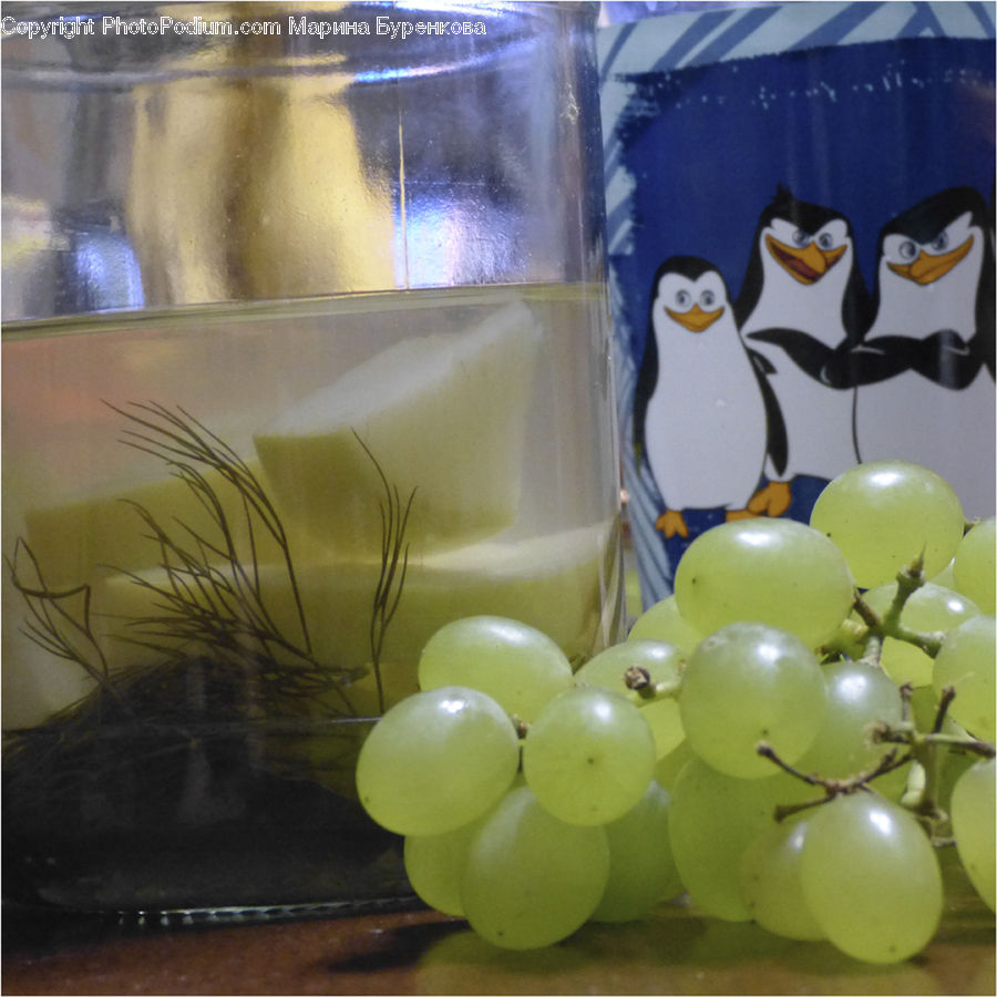Fruit, Grapes, Bowl, Mixing Bowl, Glass, Goblet, Cushion