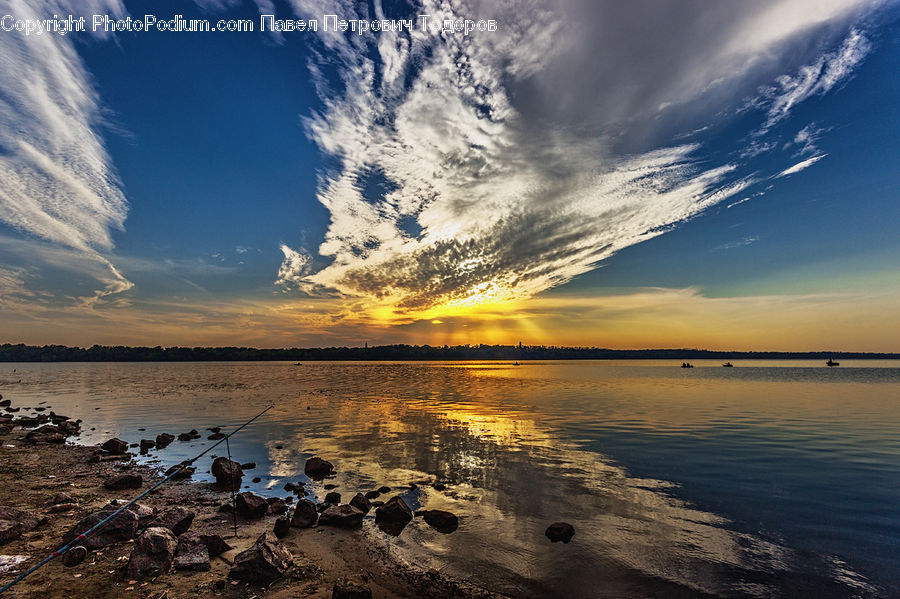 Azure Sky, Cloud, Outdoors, Sky, Cumulus, Beach, Coast
