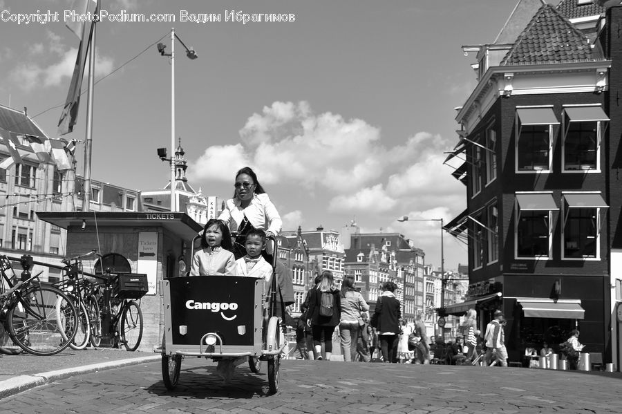 People, Person, Human, Bicycle, Bike, Vehicle, Face