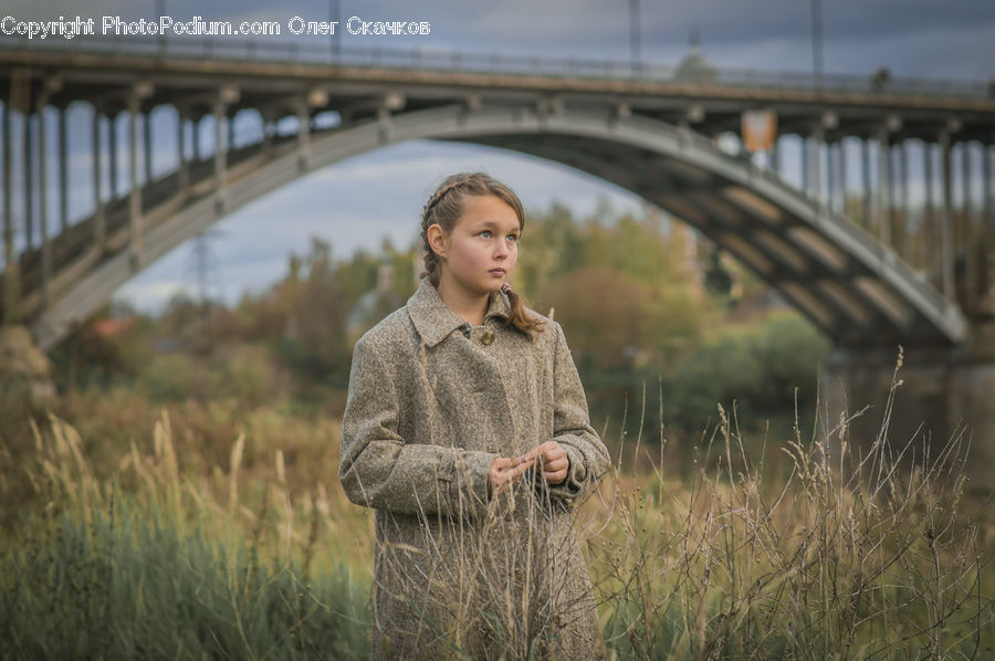 People, Person, Human, Cardigan, Clothing, Sweater, Field