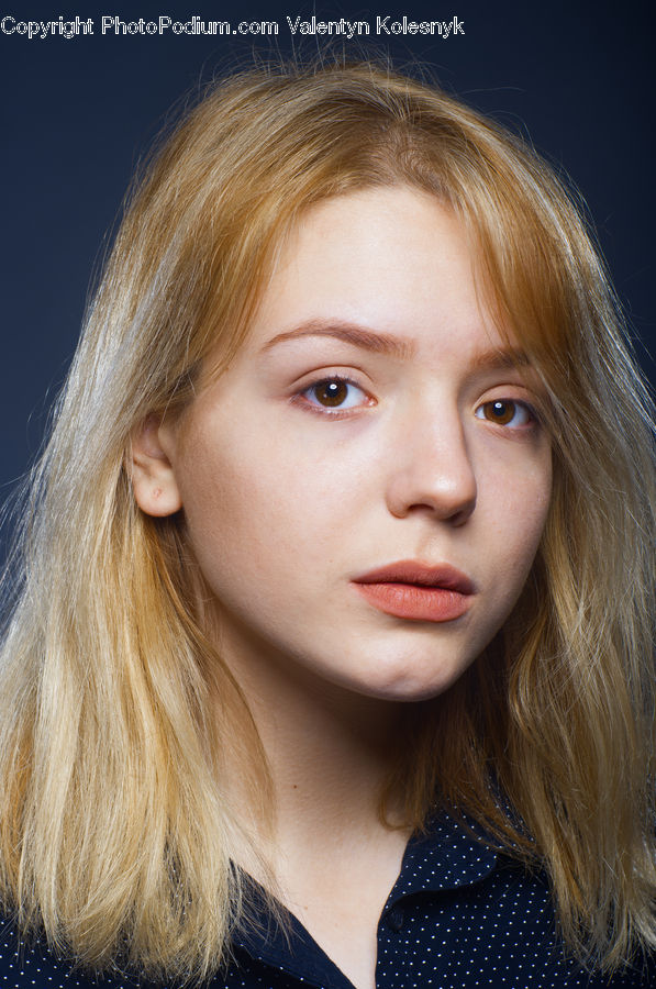 Human, People, Person, Blonde, Female, Woman, Face