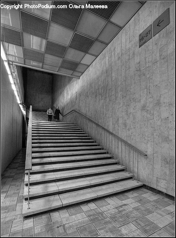 Chair, Furniture, Banister, Handrail, Tunnel, Subway, Train