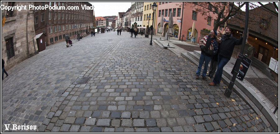 Cobblestone, Pavement, Walkway, Road, Street, Town, Alley