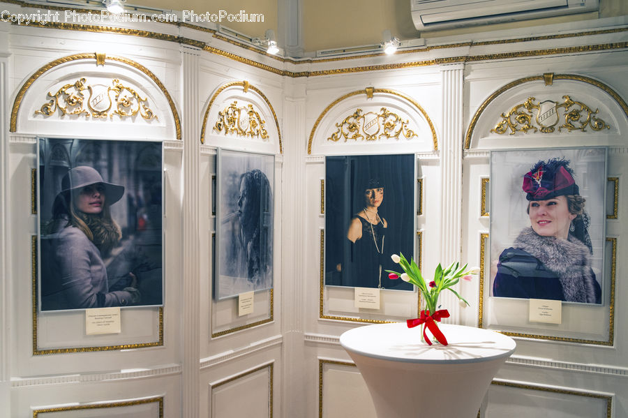 People, Person, Human, Cabinet, China Cabinet, Furniture, Flower Arrangement