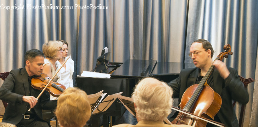 People, Person, Human, Grand Piano, Musical Instrument, Piano, Cello