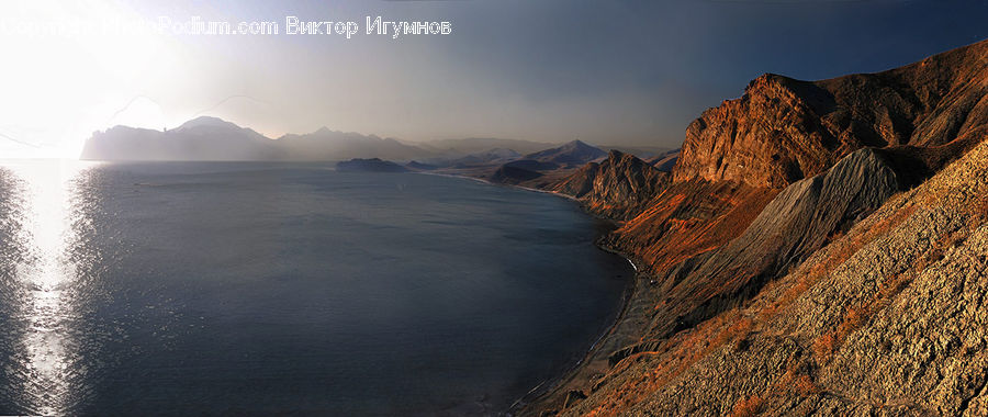Cliff, Outdoors, Coast, Sea, Water, Arctic, Glacier