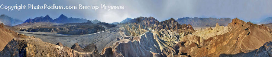 Canyon, Outdoors, Valley, Crest, Mountain, Peak, Mountain Range