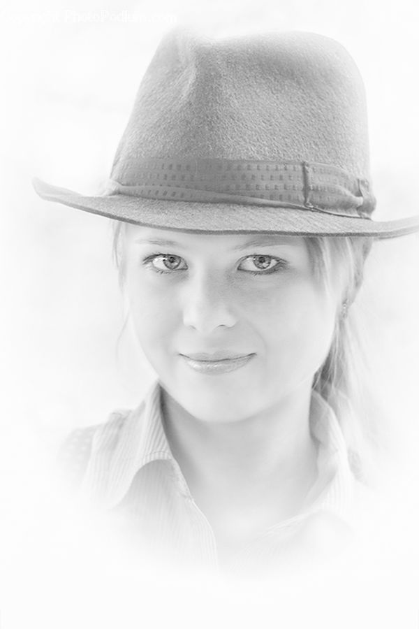 Human, People, Person, Portrait, Female, Hat