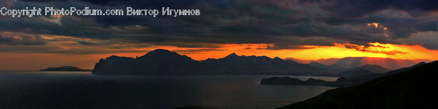 Dawn, Dusk, Sky, Sunrise, Sunset, Azure Sky, Cloud