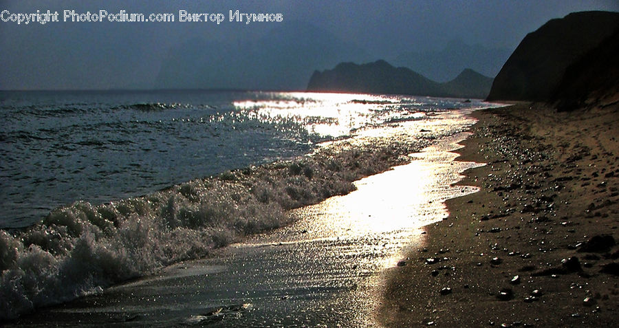 Beach, Coast, Outdoors, Sea, Water, Sea Waves, Ocean