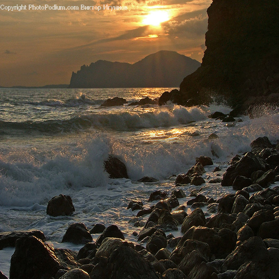 Coast, Outdoors, Sea, Water, Rock, Beach, Ocean