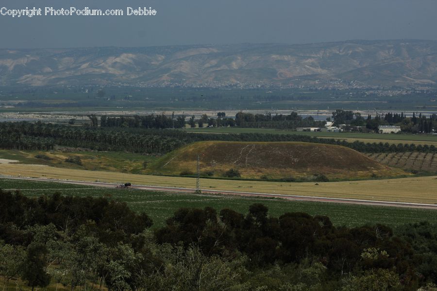 Field, Grass, Grassland, Land, Outdoors, Countryside, Hill