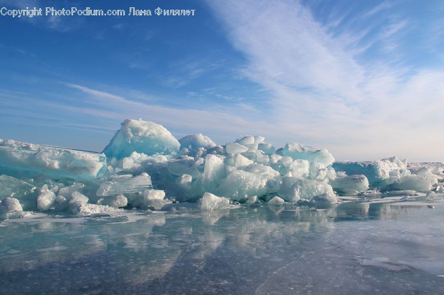 Arctic, Glacier, Ice, Mountain, Outdoors, Snow, Iceberg