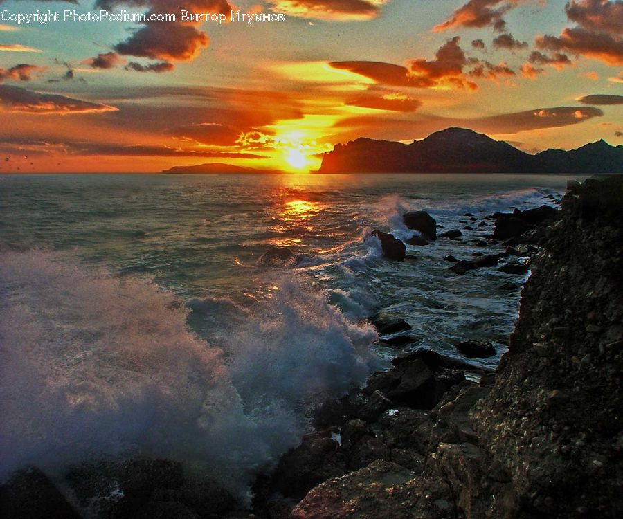 Dawn, Dusk, Sky, Sunrise, Sunset, Outdoors, Sunlight