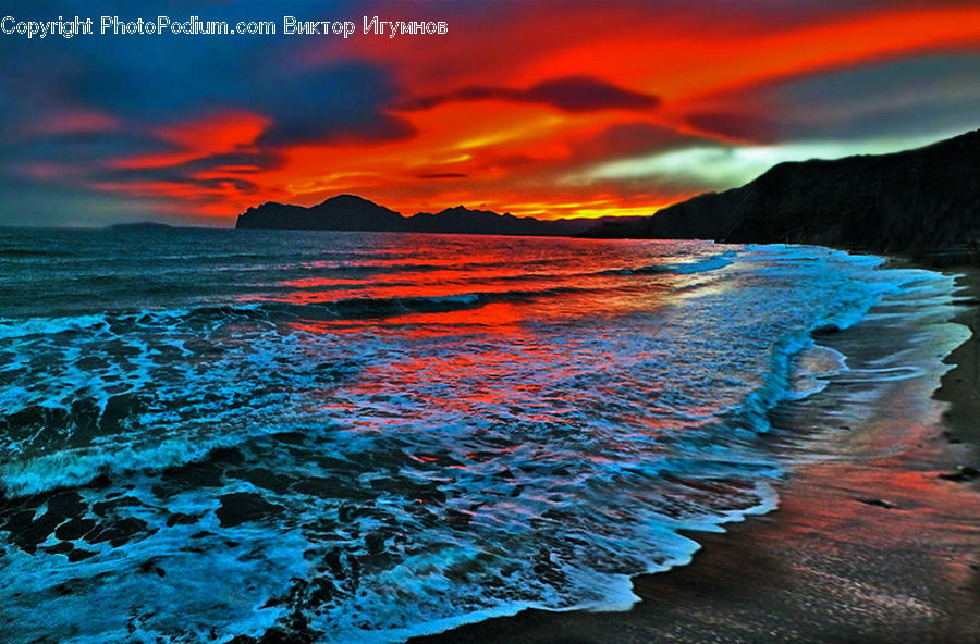 Beach, Coast, Outdoors, Sea, Water