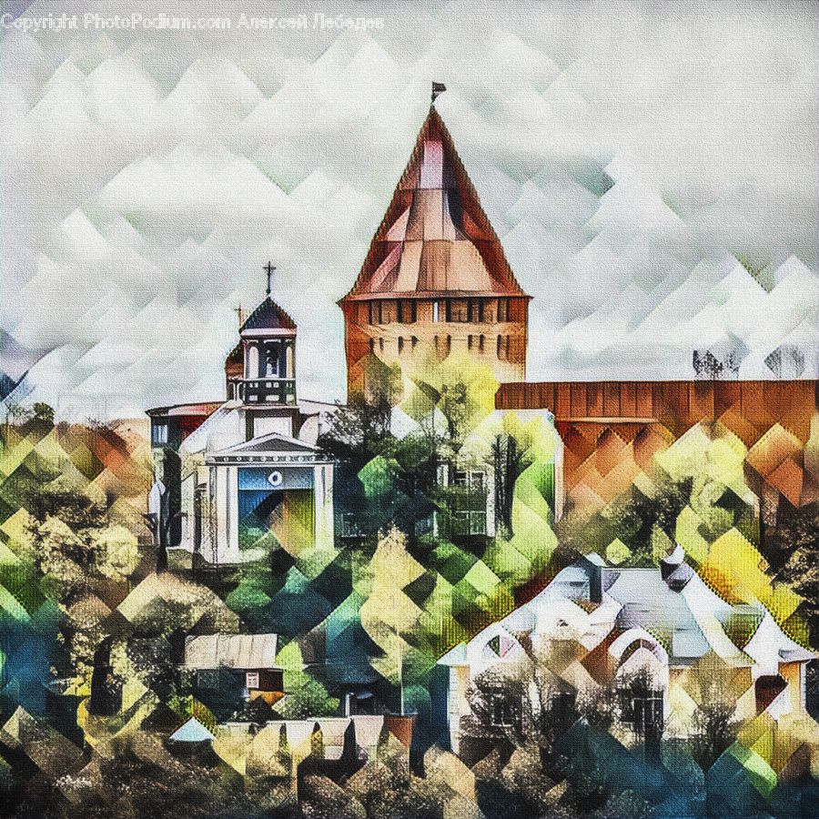 Collage, Poster, Art, Mosaic, Tile, Carpet, Tapestry