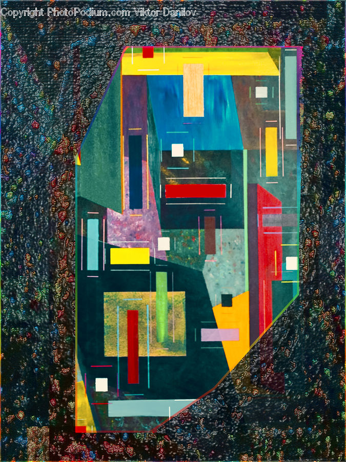 Collage, Poster, Bench, Art, Modern Art