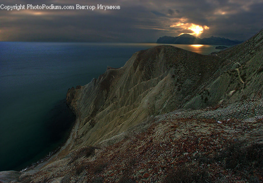 Cliff, Outdoors, Landscape, Nature, Scenery, Coast, Sea