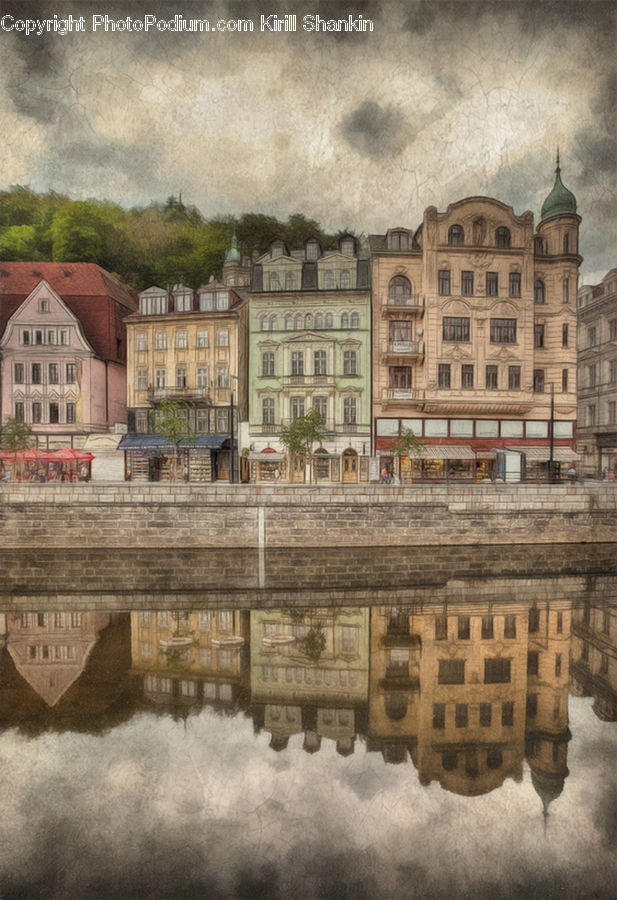 Architecture, Church, Worship, Mansion, Building, Downtown, Town
