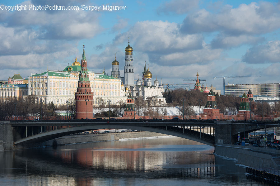 Parliament, Bridge, City, Downtown, Architecture, Castle, Fort
