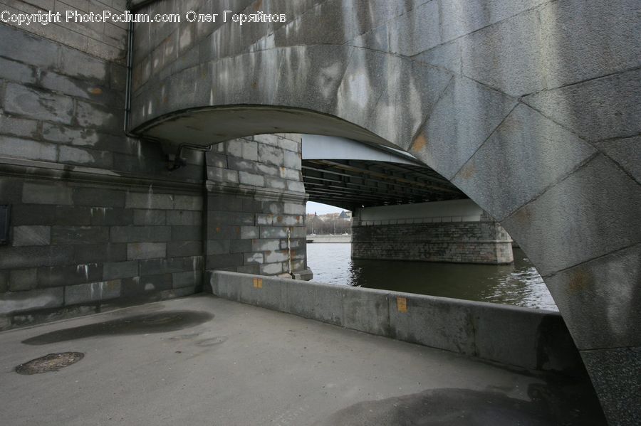 Tunnel, Arch, Building, Crypt