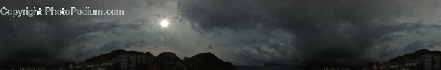 Outdoors, Storm, Weather, Thunderstorm, Mountain, Mountain Range