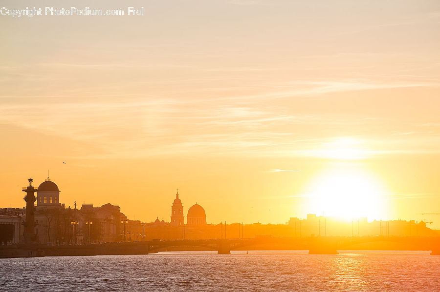 Dawn, Dusk, Sky, Sunrise, Sunset, Outdoors, Sunlight