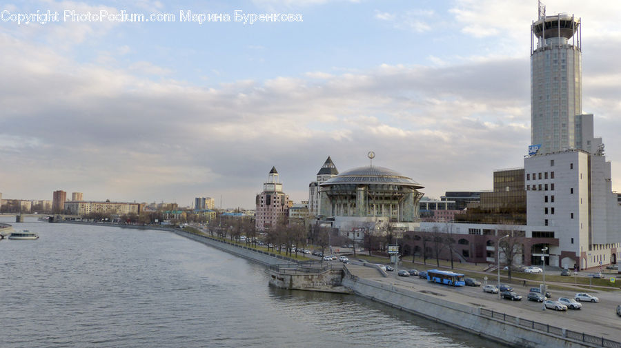 Architecture, Bell Tower, Clock Tower, Tower, Parking, Parking Lot, Dome